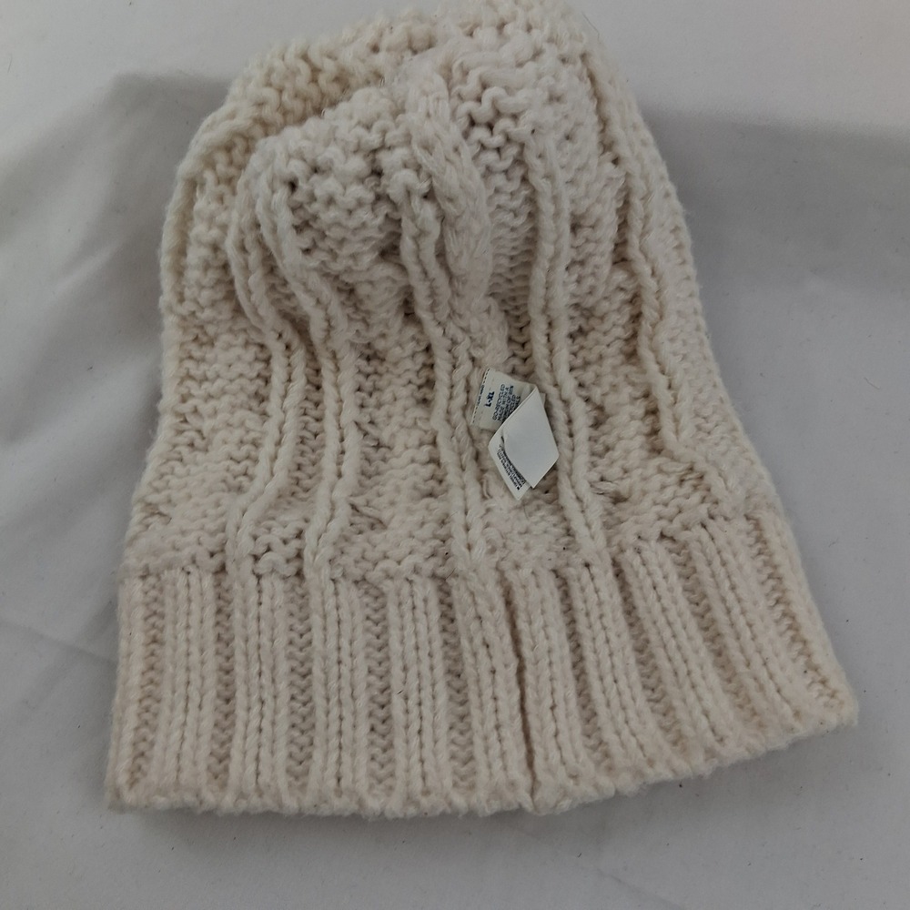 Lot of 3 Beanies Womens Moon Shadow Jeep Pink Cream Winter Hats - Picture 5 of 16